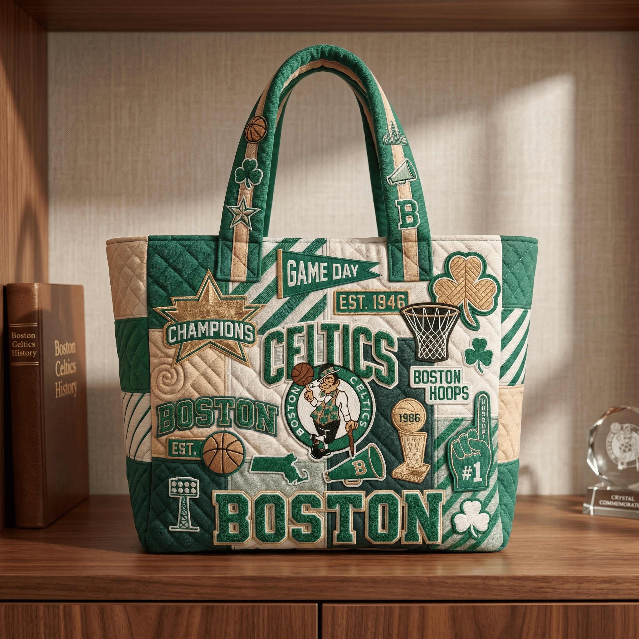 BNCS QUILTED TOTE BAG HTTT